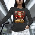Family Christmas Retro Santa Holiday Nostalgia Vibes Unisex Long Sleeve T-Shirt