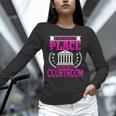 Female Lawyer Women Law Student Graduation Bar Exam Unisex Long Sleeve T-Shirt