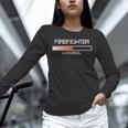 Firefighter Fire Resque Team By Bezra Future Firefighter Loading Fireguard Fireman Graduation Unisex Long Sleeve T-Shirt