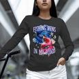 Fishing Runs In My Blood Introvert Hobby Antisocial Unisex Long Sleeve T-Shirt