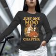 Floral Cow Reading Pun Just One More Chapter Cozy Book Lover Unisex Long Sleeve T-Shirt Floral Cow Reading Pun Just One More Chapter Cozy Book Lover Unisex Long Sleeve T-Shirt