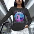 Never Forget Retro 80s 90s Nostalgia Unisex Long Sleeve T-Shirt