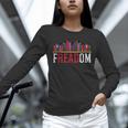 Freadom Shelf Read Reading Book Librarian Men Women Kids Unisex Long Sleeve T-Shirt