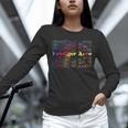 Frutiger Aero Graphic Er Tie Dye Unisex Long Sleeve T-Shirt