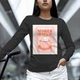 Fun Cool Cute Introvert Cat Character Quote Tea Cup For Men Women Unisex Long Sleeve T-Shirt