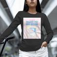 Fun Cute Introvert Cat Character Quote Men Women Unisex Long Sleeve T-Shirt