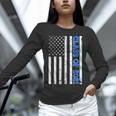Funny Class Of 2021 American Flag Senior Graduation Unisex Long Sleeve T-Shirt