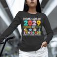 Future Class Of 2029 I Survived Passed 5th Grade Graduation Unisex Long Sleeve T-Shirt