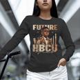 Future HBCU Grad History Boy Kids Graduation HBCU Unisex Long Sleeve T-Shirt