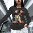 Future HBCU Grad History Month Graduation Boys Kids Unisex Long Sleeve T-Shirt