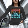 Game Over Class Of 2024 Shirt Students Graduation Unisex Long Sleeve T-Shirt