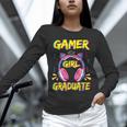 Gamer Girl Graduate Shirt Girls Kids Gamer Graduation Unisex Long Sleeve T-Shirt