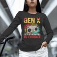 Gen X Lots Of Memories No Evidence Retro Nostalgia Humor Unisex Long Sleeve T-Shirt