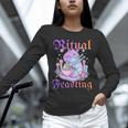 Goth Capybara Ramen Ritual Feasting Soft Introvert Art Unisex Long Sleeve T-Shirt Goth Capybara Ramen Ritual Feasting Soft Introvert Art Unisex Long Sleeve T-Shirt