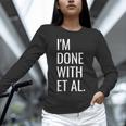 Grad Student Dissertation Thesis PhD Graduation Unisex Long Sleeve T-Shirt