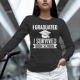 I Graduated I Survived High School Graduation Unisex Long Sleeve T-Shirt