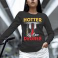 Graduation 2024 Hotter By One Degree Shirt Class Of 24 Unisex Long Sleeve T-Shirt
