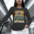Graduation 2nd Grade Monster Truck Boys I Crushed Grad Unisex Long Sleeve T-Shirt