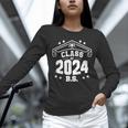 Graduation BS Class Of 2024 Grad Congratulations Graduate Unisex Long Sleeve T-Shirt