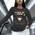 Graduation Class Of 2018 Game Over 8-Bit Gamer Unisex Long Sleeve T-Shirt