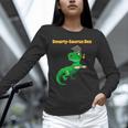 Graduation Dinosaur Smarty Saurus Rex Diploma Dinosaur Unisex Long Sleeve T-Shirt