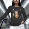 Graduation Flossing Peanut OIT Unisex Long Sleeve T-Shirt