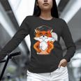 Graduation Fox School Bachelor Master Doctor Study Unisex Long Sleeve T-Shirt