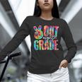Graduation Peace Sign Out Eighth Grade Tie Dye Hippie Unisex Long Sleeve T-Shirt