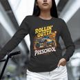 Graduation Rollin' Outta Preschool Monster Truck Boys Pre-K Unisex Long Sleeve T-Shirt