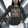 Graduation Shirt Goodbye Kindergarten Hello 1st Grade School Unisex Long Sleeve T-Shirt
