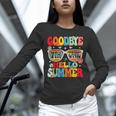 Groovy Goodbye 7th Grade Graduation Hello Summer Kids Unisex Long Sleeve T-Shirt