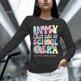 Groovy In My Last Day Of School Era Second Grade Graduation Unisex Long Sleeve T-Shirt