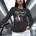Happy Valentines Day Self Introvert Humor Antisocial Unisex Long Sleeve T-Shirt Happy Valentines Day Self Introvert Humor Antisocial Unisex Long Sleeve T-Shirt