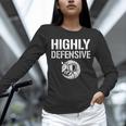 Highly Defensive Armadillo Shield Introvert Boundaries Unisex Long Sleeve T-Shirt