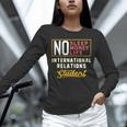 International Relations Major Student Shirt Graduation Unisex Long Sleeve T-Shirt