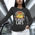 Introvert Cat Kitten Quote For Feline Whisperer Unisex Long Sleeve T-Shirt