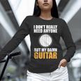 Introvert Guitarist Only Need Guitar Enjoy Acoustic Music Unisex Long Sleeve T-Shirt