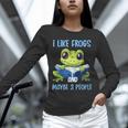 Introvert Herpetologists Amphibian Frog Lover Unisex Long Sleeve T-Shirt