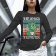 Introvert Selectively Social Anti-Social Shy Unisex Long Sleeve T-Shirt Introvert Selectively Social Anti-Social Shy Unisex Long Sleeve T-Shirt
