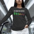 Introvert Tired Battery Unisex Long Sleeve T-Shirt