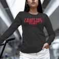 Introvert Valentines Day I Want You I Just Can't Flirt Unisex Long Sleeve T-Shirt
