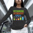 Introverted Recharging Introvert Saying Sarcasm Unisex Long Sleeve T-Shirt Introverted Recharging Introvert Saying Sarcasm Unisex Long Sleeve T-Shirt