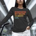 Introverted But Willing To Discuss Cats Introvert Unisex Long Sleeve T-Shirt