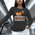 Introverts Cat Lover Introvert Antisocial Cats Anti Social Unisex Long Sleeve T-Shirt