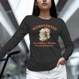 Introvert's Passion For French Patisserie Macarons Unisex Long Sleeve T-Shirt Introvert's Passion For French Patisserie Macarons Unisex Long Sleeve T-Shirt