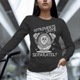 Introverts Unite Anti-Social Shy Person Joke Unisex Long Sleeve T-Shirt