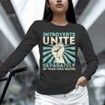 Introverts Unite Separately Introverted Antisocial Unisex Long Sleeve T-Shirt
