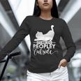 It's Way Too Peopley Outside Cute Cat Introvert Unisex Long Sleeve T-Shirt It's Way Too Peopley Outside Cute Cat Introvert Unisex Long Sleeve T-Shirt