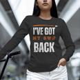I’VE GOT MY OWN BACK INTROVERT Words On Back Unisex Long Sleeve T-Shirt I’VE GOT MY OWN BACK INTROVERT Words On Back Unisex Long Sleeve T-Shirt