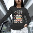 Just a Girl Who Loves Books Cute Book Lover Bookworm Unisex Long Sleeve T-Shirt Just a Girl Who Loves Books Cute Book Lover Bookworm Unisex Long Sleeve T-Shirt